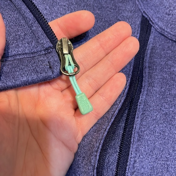 The North Face Women’s Agave Jacket Large Purple with Teal Blue Details - Picture 9 of 13